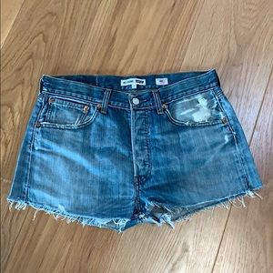 Re/Done Women's Jean Shorts - 27